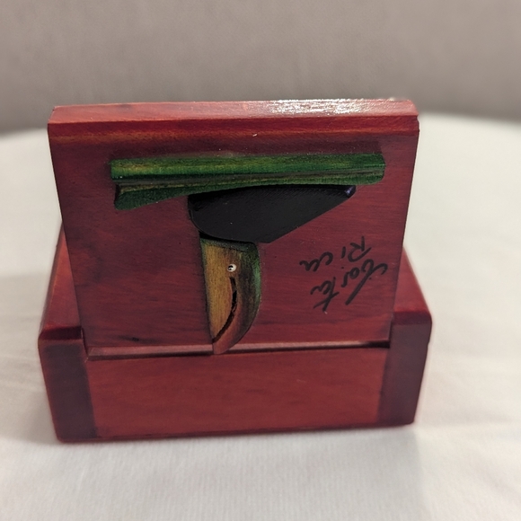 Handmade Trinket Box From Costa Rica - Picture 6 of 11